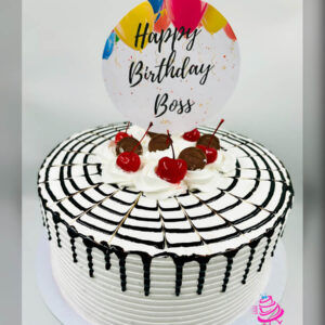Marble Whipped Cream Cake