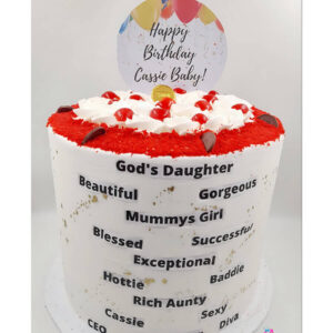 The Declaration Cake- 10 Inches