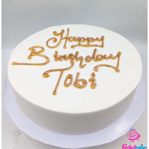 Minimalist Buttercream Cake